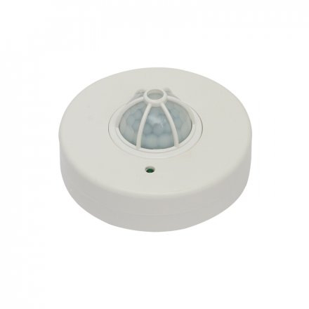 ACA Ανιχνευτής Κίνησης Υπερυθρων Οροφής 230V IP20 360° 2~6m Max Λευκός