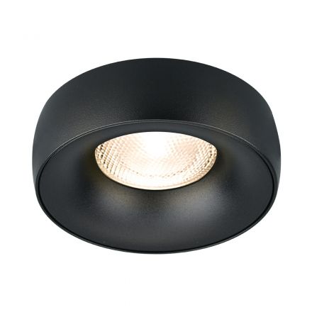 Στρογγυλό Χωνευτό LED Spot MR16 Μαύρο
