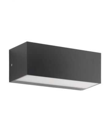 Απλίκα Εξωτερικού Χώρου LED 12W Falco Μαύρο IP65