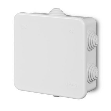 Μπουάτ Εξωτερικό 110x110x52 IP55 Λευκό IK04