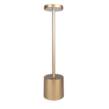 Πορτατίφ Αφής Επαναφορτιζόμενο LED 4W , Dimmable Χρυσό