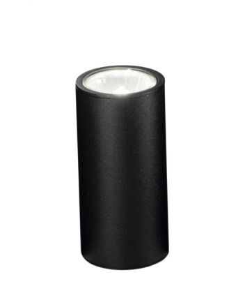 Επίτοιχο Σποτ LED 1xGU10 Filo Μαύρο