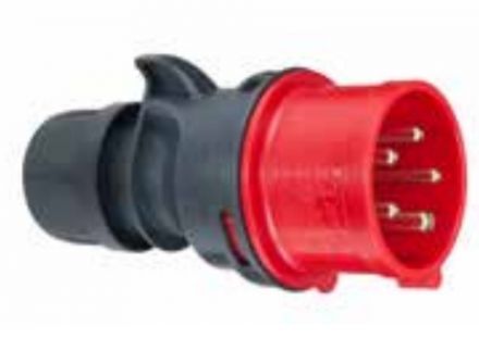 Φις Αρσενικό Βιομηχανικού Τύπου 3x16A 230V IP44