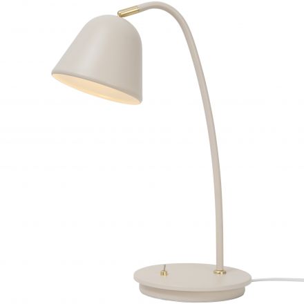 Επιτραπέζιο Φωτιστικό Fleur 15 LED E14 Μεταλλικό Μπεζ