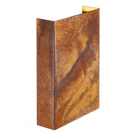 Επίτοιχο Φωτιστικό Fold 15 LED 10.4W Corten IP54