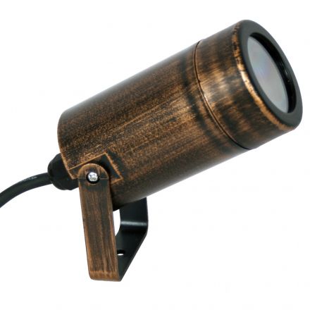 Στεγανό Σποτ Εξωτερικού Χώρου GU10 σε Brass IP65