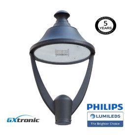 Φωτιστικό Δρόμου LED Gxtronic Driver Lumileds Chip 40W 3000K