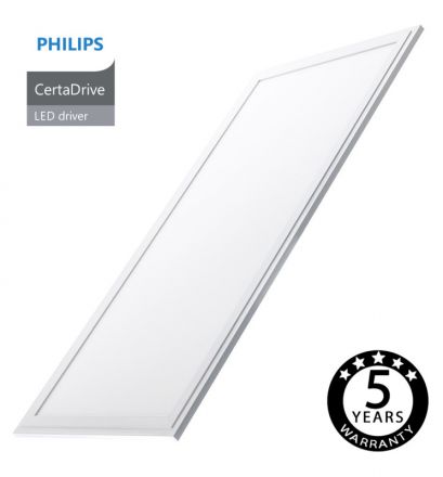 Φωτιστικό Οροφής LED Panel Philips Driver 80W 5700K 120×60