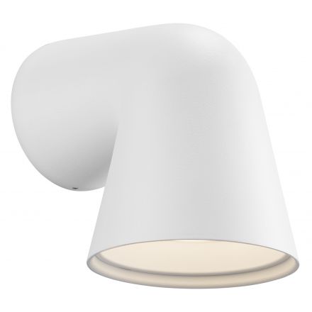 Επίτοιχο Φωτιστικό Front Single LED GU10 Αλουμίνιο Λευκό IP44