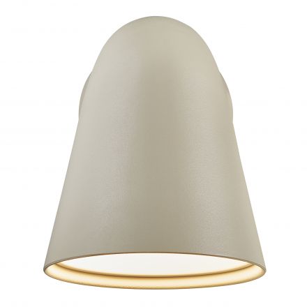 Επίτοιχο Φωτιστικό Front Single LED GU10 Αλουμίνιο Sanded IP44