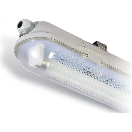 GEYER Φωτιστικό LED Τ8 1x 0.6m IP65 πλαστικά clips