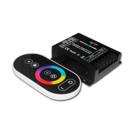 GEYER 2.4G Network Port Synchronous RGB Controller 12V-288W-24V-576W