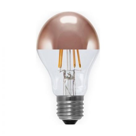 Λάμπα LED Αντεστραμμένου Καθρέφτη Χαλκός A60 6W 480lm 2700K Dimmable