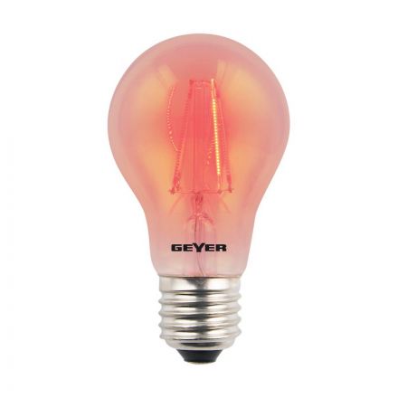 Λάμπα LED Color A60 4W 60lm Κόκκινo