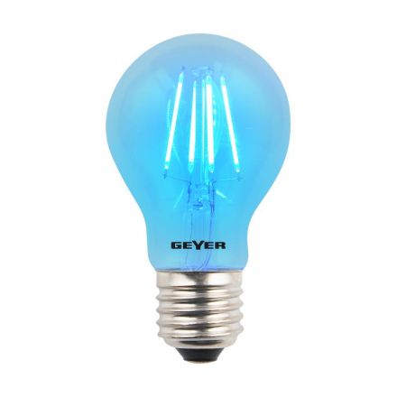 Λάμπα LED Color Α60 4W 120lm  Μπλε