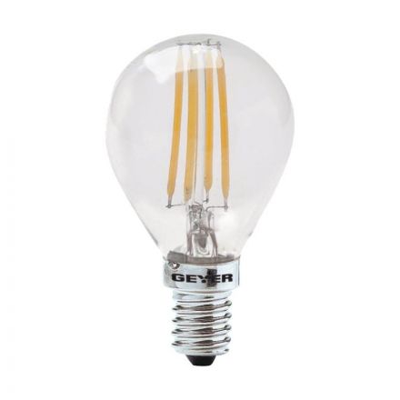 GEYER  Λάμπα LED Σφαιρική Filament G45 4W E14 380lm dim