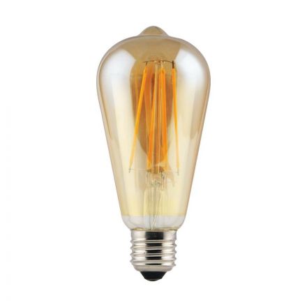 Λάμπα LED Vintage ST64 6W 550lm 2000K