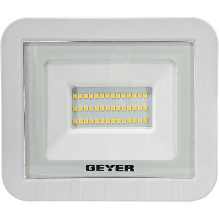 GEYER LED Προβολέας Λευκός 30W 2550lm IP65