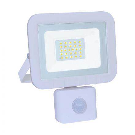 GEYER LED Προβολέας Λευκός 50W 4250lm Με Αισθητήρα Κίνησης