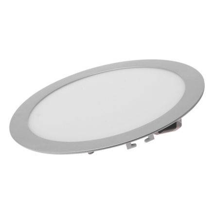 Χωνευτό Panel LED 18W 3000K 1550lm Φ200mm Γκρι