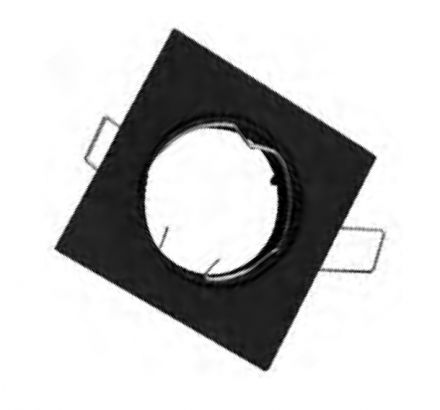 GEYER Ρυθμιζόμενο Τετράγωνο Σποτ για GU10 Max 25W