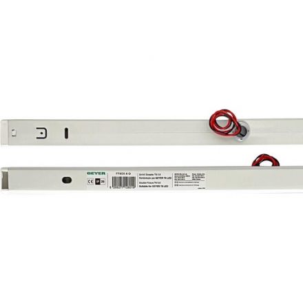 GEYER Φωτιστικό για λάμπα LED Τ8 2x0.6m IP20