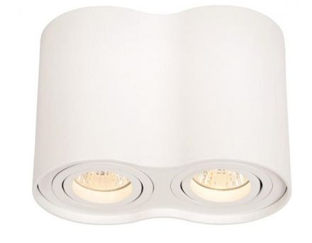 GEYER Στρογγυλό Διπλό Σποτ LED GU10 Max 2x25W IP20