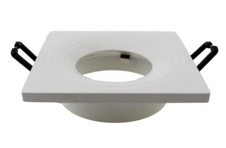 GEYER Τετράγωνο Χωνευτό Σποτ S65 GU10 IP20