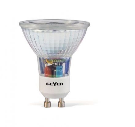 Λάμπα LED GU10 5W 400lm 2700K 38° Glass