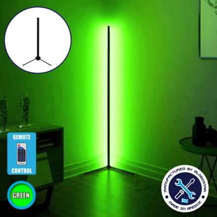 ALIEN Minimal Επιτραπέζιο Φωτιστικό 50cm LED 8W - Ασύρματο Χειριστήριο RF & Dimmer - Πράσινο -  Μαύρο