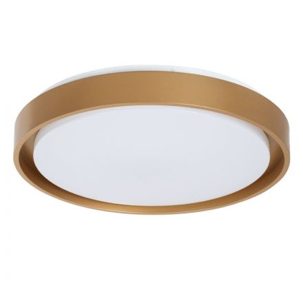 BARCHETTA Πλαφονιέρα Οροφής LED 72W 3CCT - Dimmable Φ48cm - Χρυσό