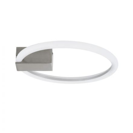 CINDERELLA 60979 Φωτιστικό Οροφής Δαχτυλίδι-Κύκλος LED CCT 16W 1792lm 360° On/Off Φ28cm Χρώμιο Νικελ