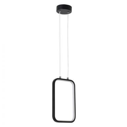 DEROBA Κρεμαστό Φωτιστικό Linear Design LED 12W 1320lm 3CCΤ - Μαύρο