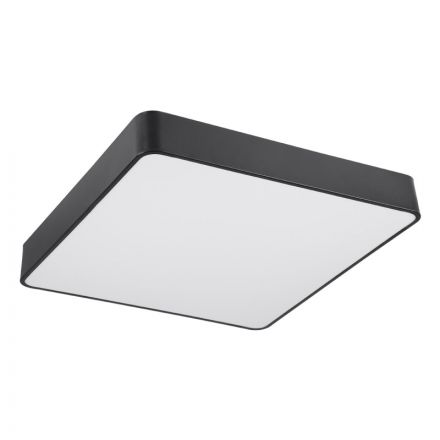 KAMALA Πλαφονιέρα Οροφής LED 3CCT 75W 8625lm 120° Dimmable Μ60 x Π60 x Υ8cm - Μαύρο