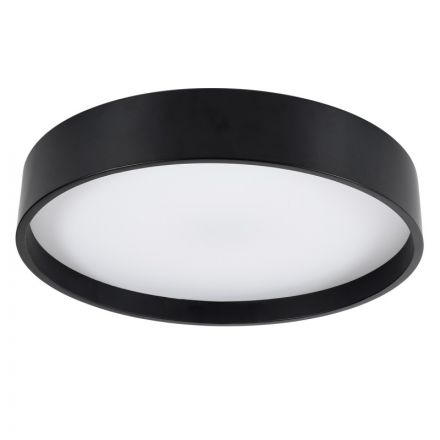 NARNIA 61257 Πλαφονιέρα Οροφής LED CCT 75W 8625lm 120° Dimmable Φ45 x Υ8cm Μαύρο