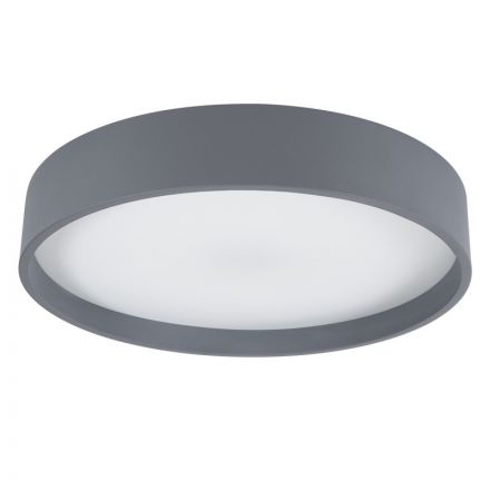 NARNIA 61258 Πλαφονιέρα Οροφής LED CCT 75W 8625lm 120° Dimmable Φ45 x Υ8cm Γκρι Ανθρακί