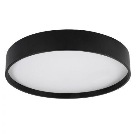 NARNIA 61259 Πλαφονιέρα Οροφής LED CCT 100W 11500lm 120° Dimmable Φ60 x Υ10cm Μαύρο