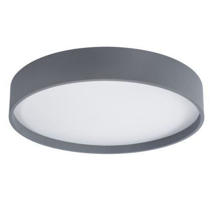 NARNIA Πλαφονιέρα Οροφής Φ60  LED 100W 11500lm CCT - Dimmable - Γκρι Ανθρακί