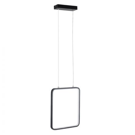 NEROBA Κρεμαστό Φωτιστικό Linear Design LED 18W 1980lm 360° 3CCT μέσω Διακόπτη On/Off -  Μαύρο