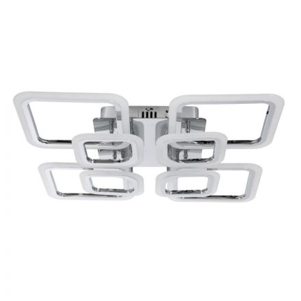 ROYAL-S Φωτιστικό Οροφής LED 135W 16200lm CCT - Dimmable - Νίκελ Χρώμιο