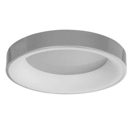 SALEM  Πλαφονιέρα Φ45cm LED 75W 8625lm 3CCT - Dimmable  - Ασημί