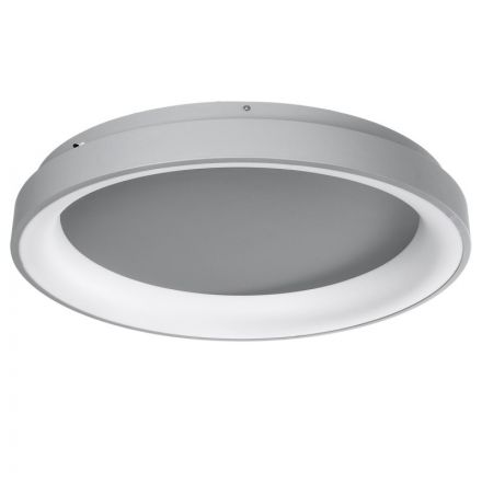 SALEM Πλαφονιέρα Φ60cm LED 105W 12075lm 3CCT  - Dimmable Ασημί