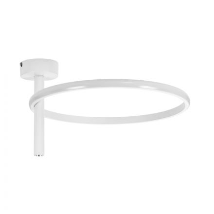 VERONA 61221 Φωτιστικό Οροφής Δαχτυλίδι-Κύκλος LED CCT 24W 2688lm 360° On/Off Φ40 x Υ23cm Λευκό