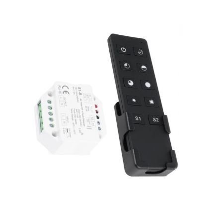 73125 S1-B+R1 SKYDANCE ΣΕΤ Dimmer & Ασύρματο Χειριστήριο Αφής 1 Group RF 2.4Ghz 1.5A Max AC100-240V (360W) - DC 3V IP20 - 5 Χρόνια Εγγύηση