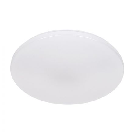 AVA Πλαφονιέρα LED 76W 7600lm 3CCT με Χειριστήριο (2700K έως 6000K) Dimmable - Λευκό Ματ