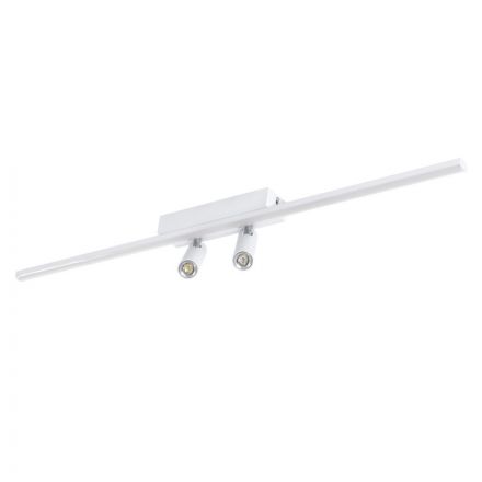 BARETTI 61227 Φωτιστικό Οροφής Linear Design LED CCT με Κινούμενα Σποτ LED Downlight 24W 2688lm 160° & 45° IP20