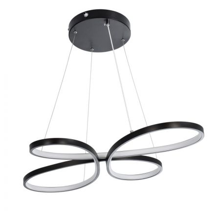 BUTTERFLY Κρεμαστό Φωτιστικό Design LED 75W 3CCΤ - Μαύρο