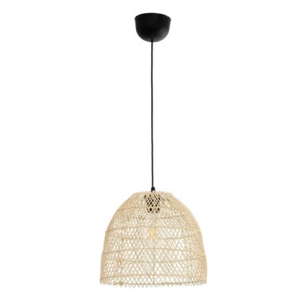 CESTINO 204-0178 Boho Κρεμαστό Φωτιστικό Οροφής Μονόφωτο 1 x E27 AC 220-240V IP20 Μπεζ - Μ30 x Π30 x Υ25cm