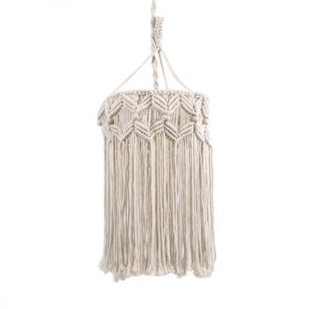CONGO 36206 Boho Κρεμαστό Φωτιστικό Οροφής με Ντουί 1xE27 Μπεζ