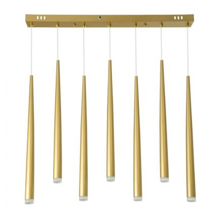 TEARS 61312 Κρεμαστό Φωτιστικό Οροφής Design LED CCT 21W Χρυσό
